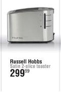 Russell Hobbs Satin 2 Slice Toaster