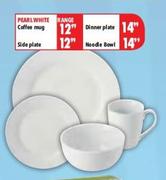 Pearl White Side Plate