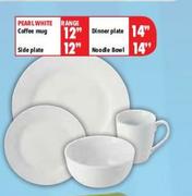 Pearl White Coffee Mug