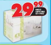 Finese Coffee Mug Set-4 Piece