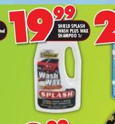 Shield Splash Wash + Wax Shampoo-1L