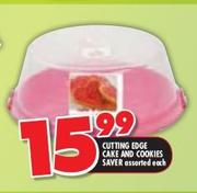 Cutting Edge Cake And Cookies Saver Assorted-Each