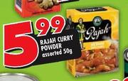Rajah Curry Powder Assorted-50g