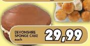 Devonshire Sponge Cake