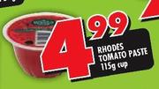 Rhodes Tomato Paste-115g Cup