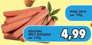 Spicy Russians-Per 100g