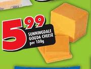 Sunnwgdale Gouda Cheest-Per 100g
