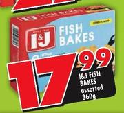 I&J Fish Bakes Assorted-360g