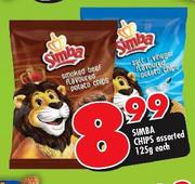 Simba Chips Assorted-125g Each
