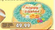 Freshly Baked Easter Novelty Cakes Each