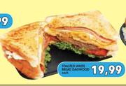 Toasted White Bread Dagwood Each