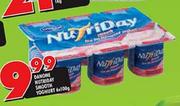 Danone Nutriday Smooth Yougurt - 6 x 100g
