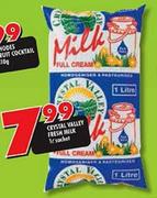 Crystal Valley Fresh Milk Sochet - 1L