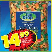 Top Crop Frozen Mixed Vegetables - 1kg