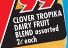 Clover Tropika Dairy Fruit Blend Assorted-2L