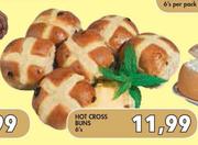 Hot Cross Buns-6's