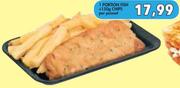 1 Portion Fish + 150g Chips Per Punnet