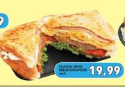 Toasted White Bread Dagwood