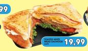 Toasted White Bread Dagwood- Each