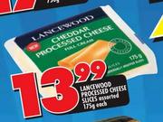 Lancewood Processed Cheese Slices Assorted- 175g 