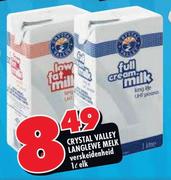 Crystal Valley Langlewe Melk Verskeidenheid-1L Elk