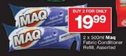 Maq Fabric Conditioner Refill Assorted-2x500ml