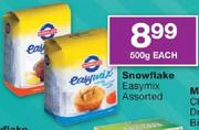 Snowflake Easymix Assorted-500g Each
