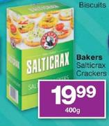 Bakers Salticrax Crackers-400g
