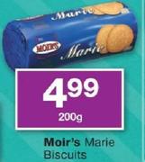 Moir's Marie Biscuits-200g