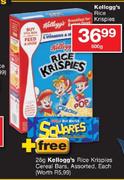 Kellogg's Rice Krispies-600g Plus Free 28g Kellogg's Rice krispies Cereal Bars