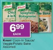 Knorr Cook In Sauce/Veggie/Potato Bake Assorted-Each
