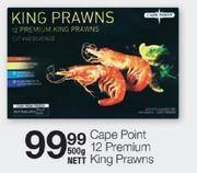 Cape Point 12-Premium King Prawns-500g 
