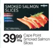 Cape Point Smoked Salmon Slices-100g
