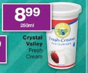 Crystal Valley Fresh Cream-250ml