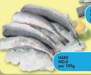 Hake No.0 Per 100g