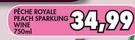 Peche Royale Peach Sparkling Wine-750ml