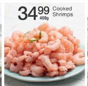  Cooked Shrimps-400g