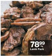 Lamb Pack-per Kg