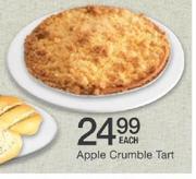 Bakery Apple Crumble Tart-Each