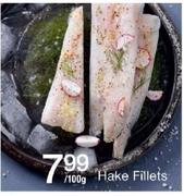 Hake Fillets-100g