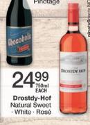 Drostdy Hof Natural Sweet White/Rose-750ml