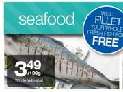 Whole Yellowtail-100g