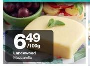Lancewood Mozzarella-100g