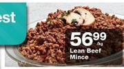 Lean Beef Mince-per Kg
