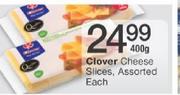 Clover Cheese Slices-400g