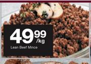 Lean Beef Mince-Per Kg
