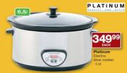Platinum 6.5L Electric Slow Cooker