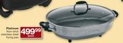 Platinum Non-Stick Stainless Steel Frying Pan