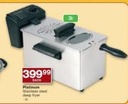 platinum deep fryer price