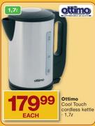 Ottimo 1.7L Cool Touch Cordless Kettle